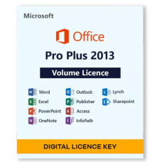 Microsoft Office 2013 Professional Plus Product Key – 1 Device